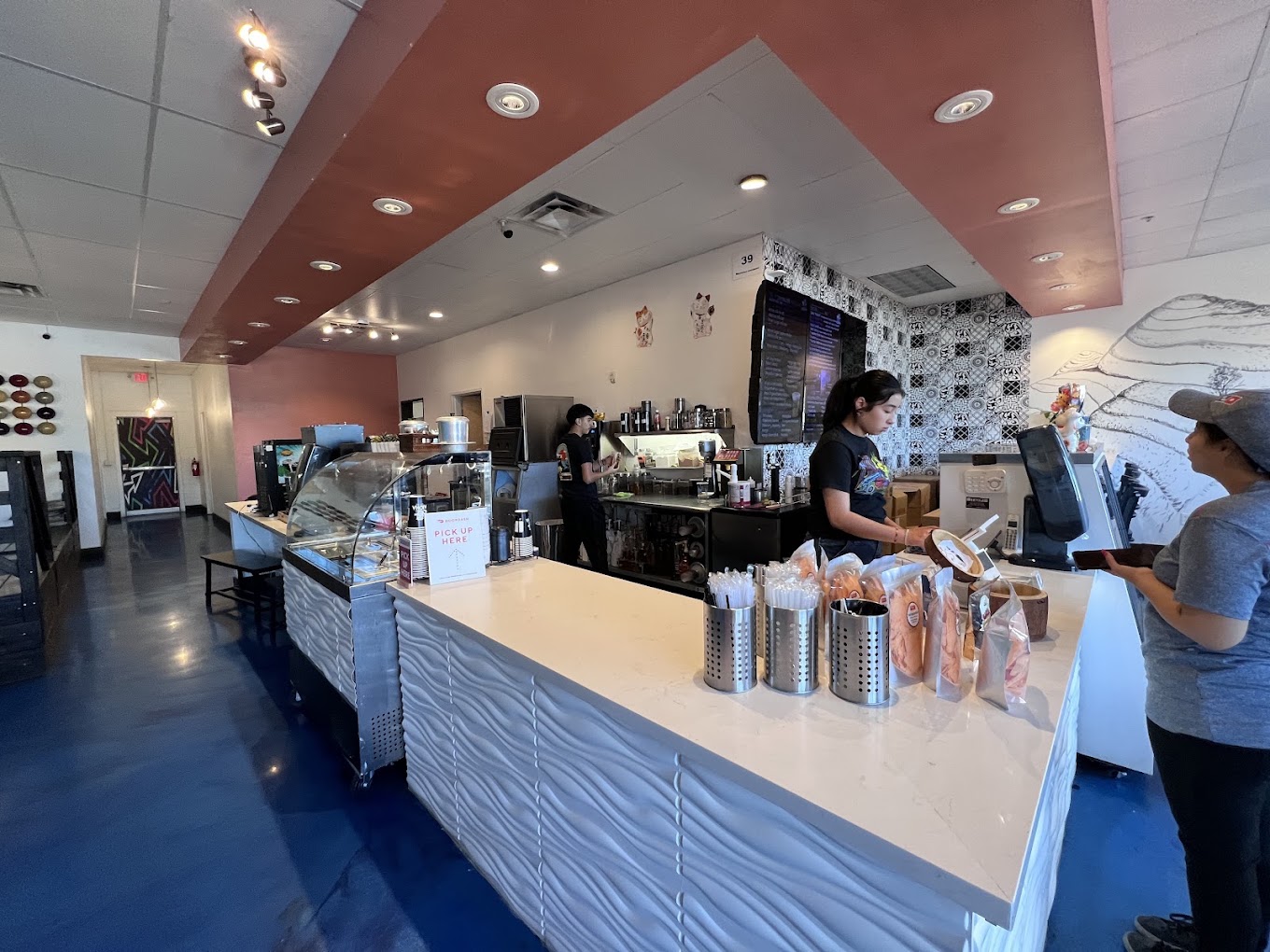 Inside the Glendale shop